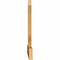 Ekena Millwork Portland Rough Sawn Timber Gable Bracket, Western Red Cedar, 60"W x 35"H x 2"D x 6"F, 14/12 Pitch GBW060X35X0206POR00RWR - alternate 4